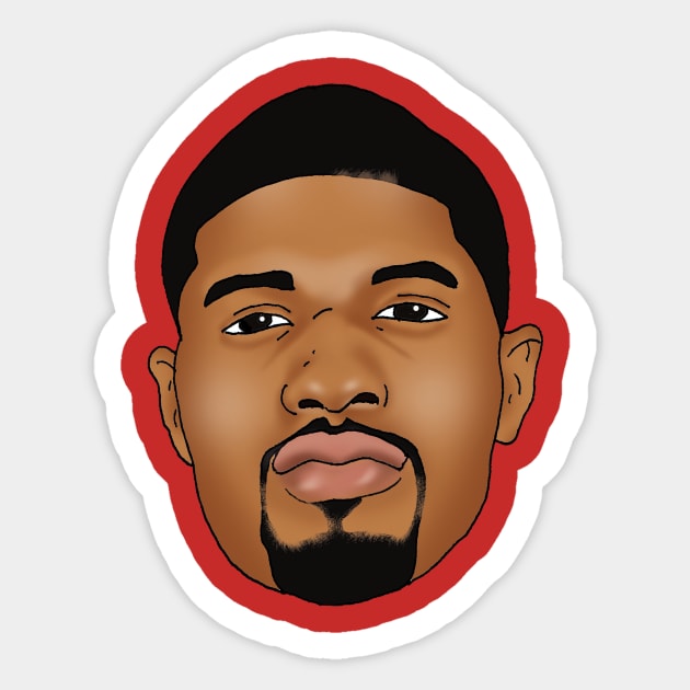 PG13 THE LA CLIPPERS STAR! Sticker by Headsobig